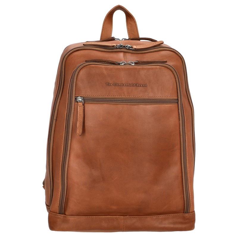 The Chesterfield Brand Detroit - Rucksack 14" 39 cm (cognac)