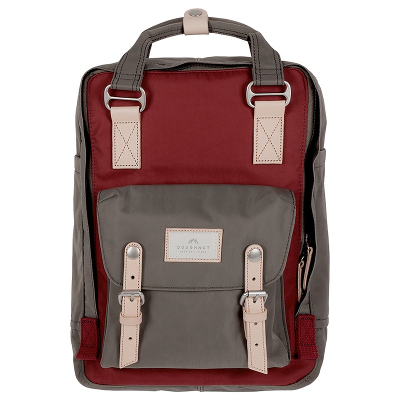 Doughnut Macaroon 16 - Rucksack 38 cm (wine x grey)