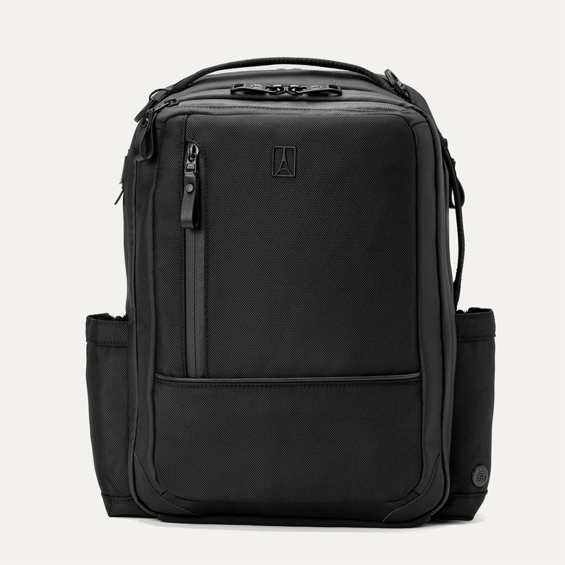 Altitude Slim Expandable Laptop Backpack 20-24L -Jet Black