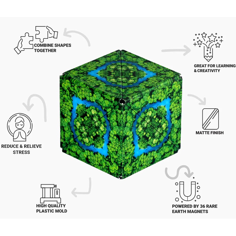 Shashibo Shape Shifting Wild-Jungle