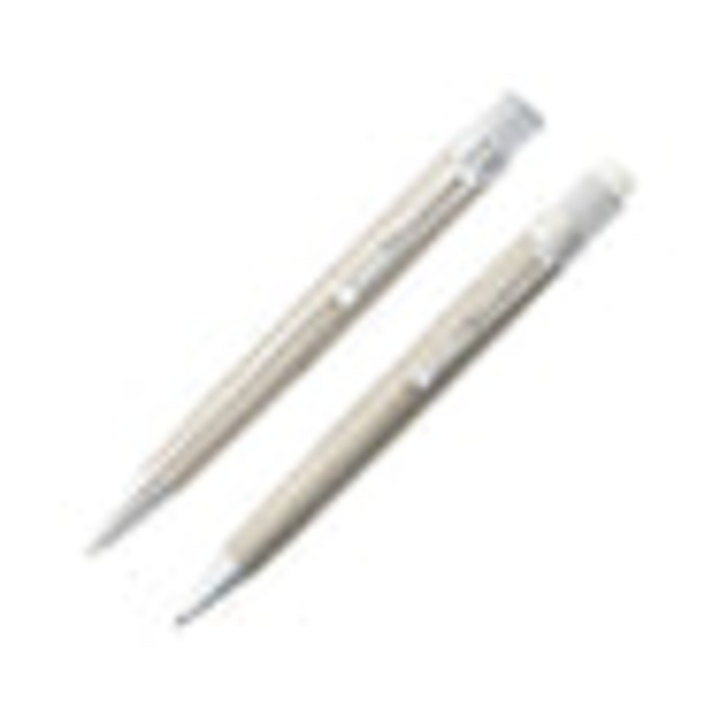 Stainless Gift Set - Rollerball & Pencil