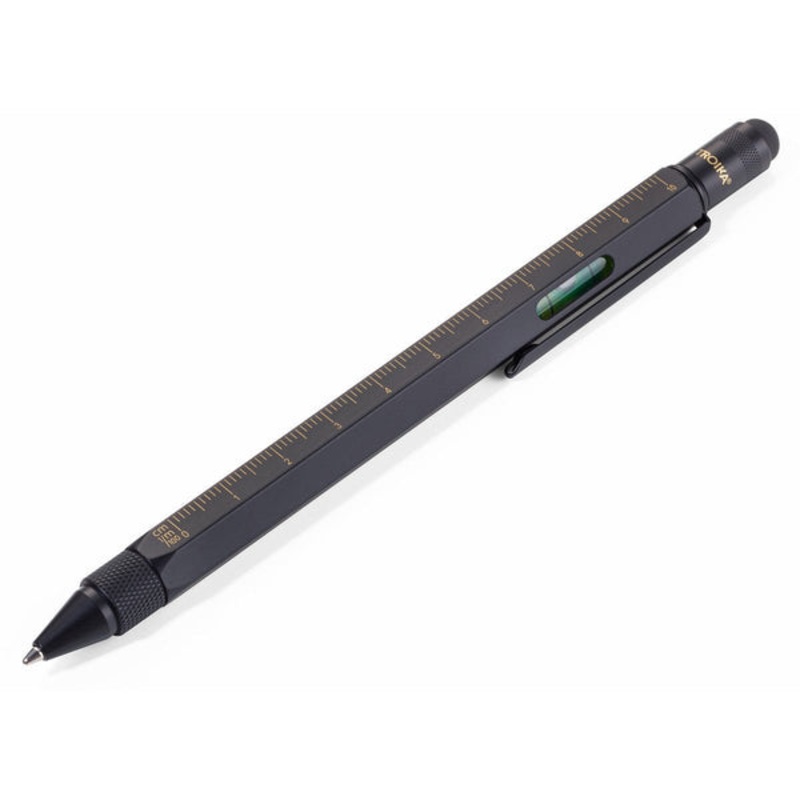 Troika Construction Tool Ballpoint Pen-black/gold