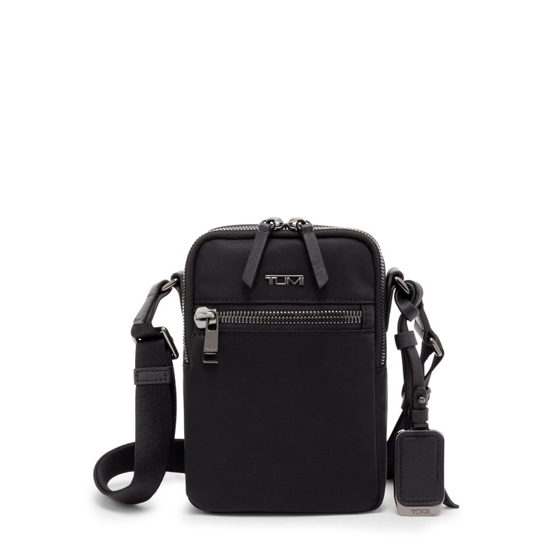 Voyageur Persia Crossbody-Black with Gunmetal