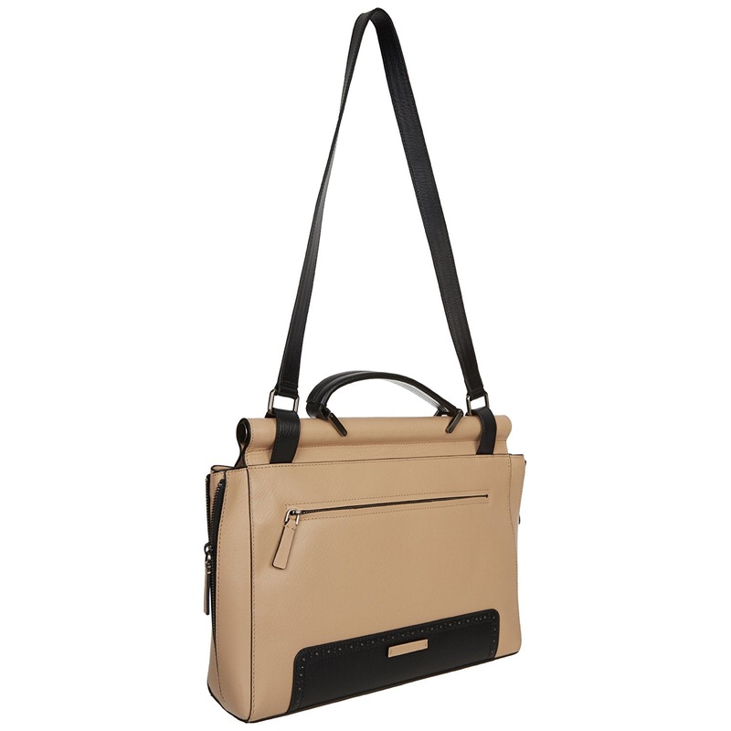 BCBGeneration Handbags Shoes Rivingston GSZ399RW Satchel Driftwood Combo