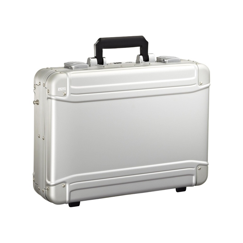 ZERO Halliburton Double Rib Small Geo Aluminum Attache