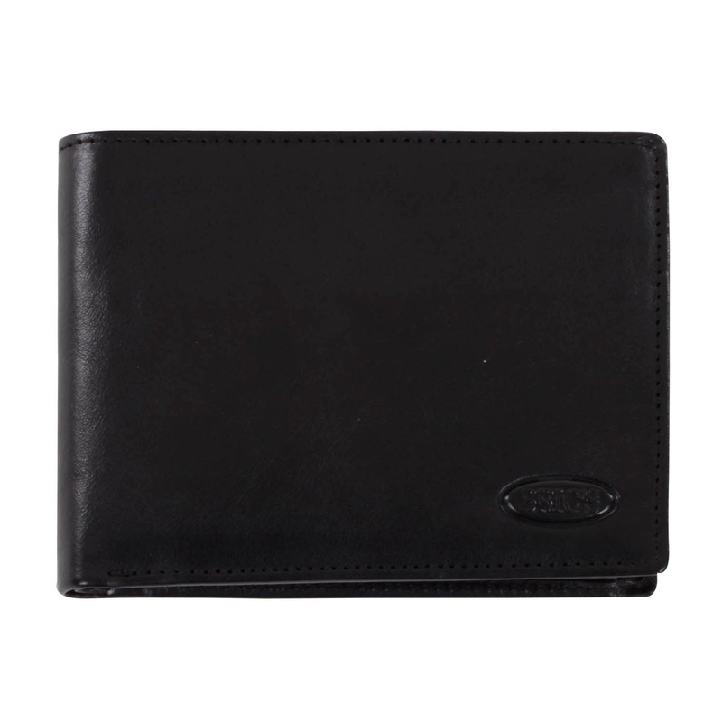 Bric's Men's Monte Rosa Vegetable-Tanned Leather Wallet with Transparent Flap