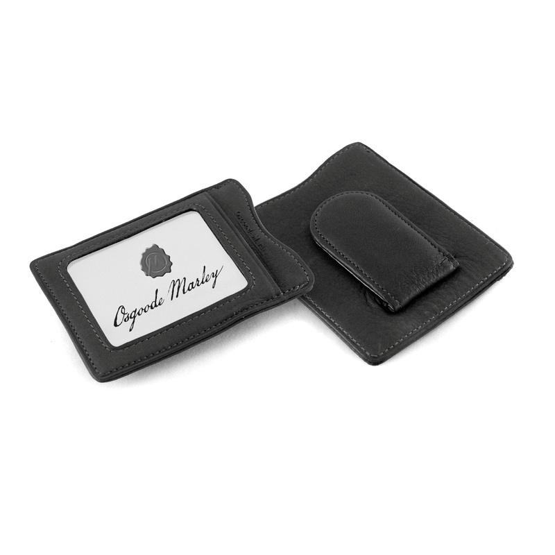 Osgoode Marley Cashmere Magnetic Clip Wallet Mocha