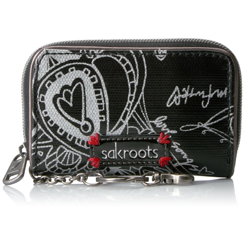 Sakroots Artist Circle Zip Id Case Wallet