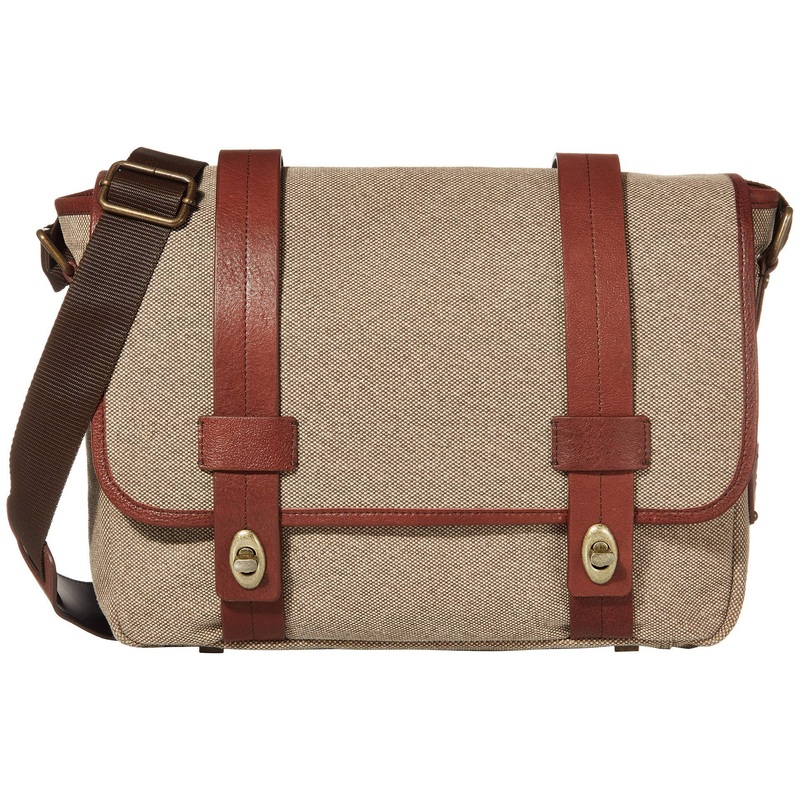 Bosca Canvas/Washed Bag Messenger
