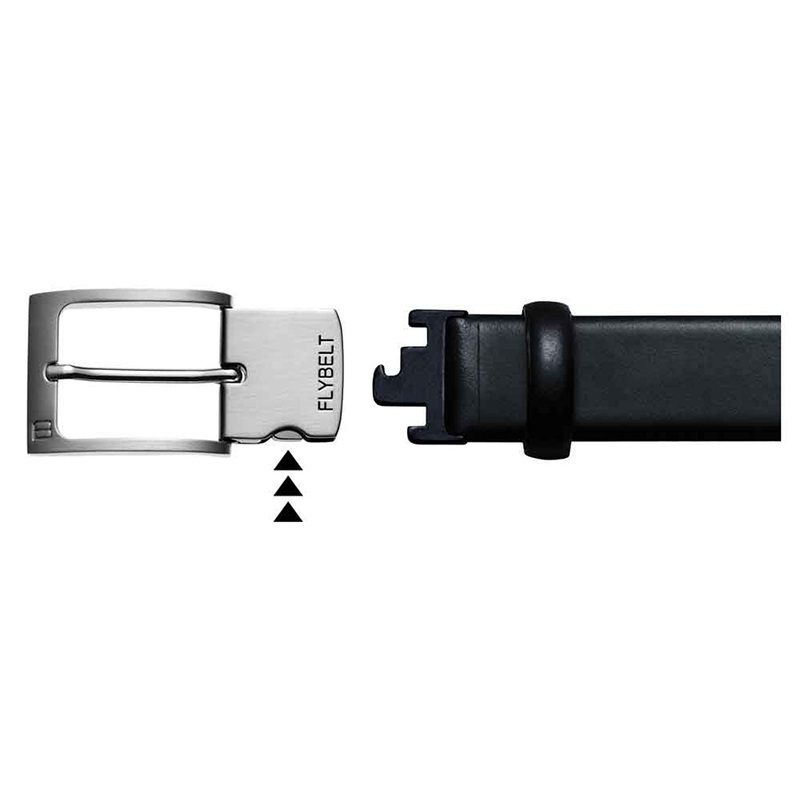 Flybelt by Roma Industries Industries Grained Leather Belt