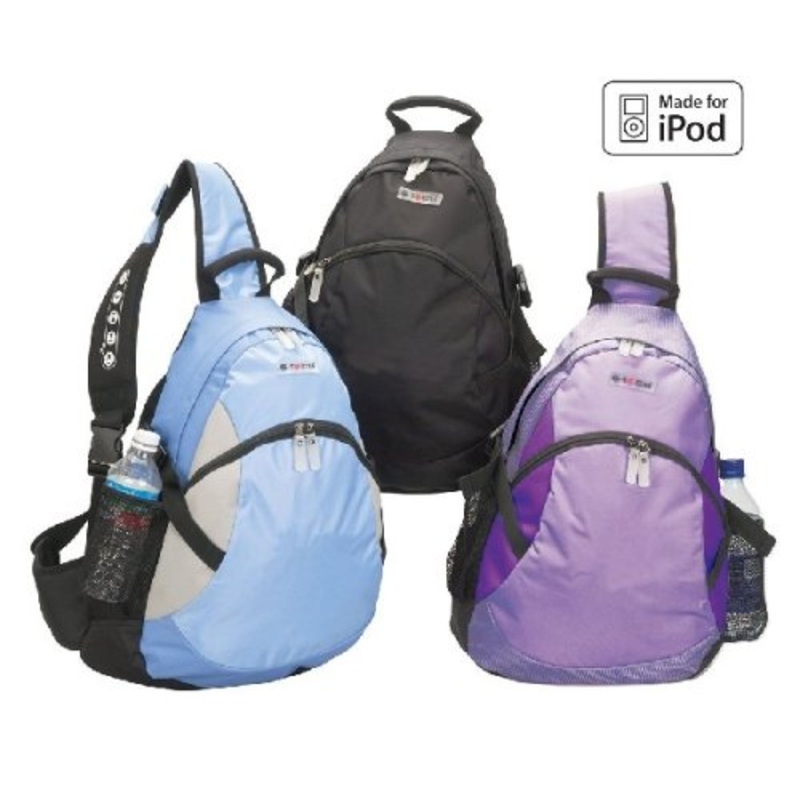 Good Hope Bags 5242BLK The Psycho iPod Ready Backpack Sling