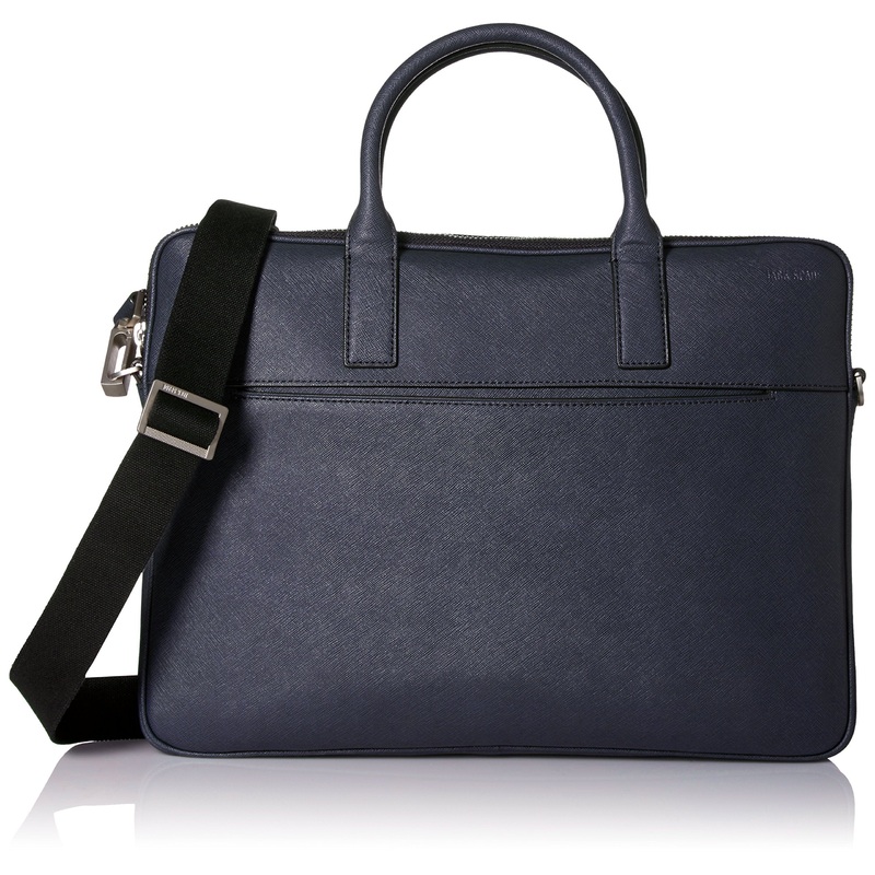 Jack Spade Men's Barrow Leather Portfolio Brief
