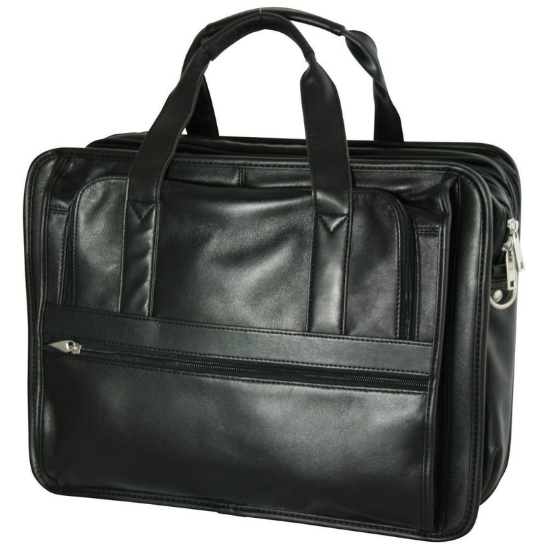Preferred Nation Expandable Soft Briefcase