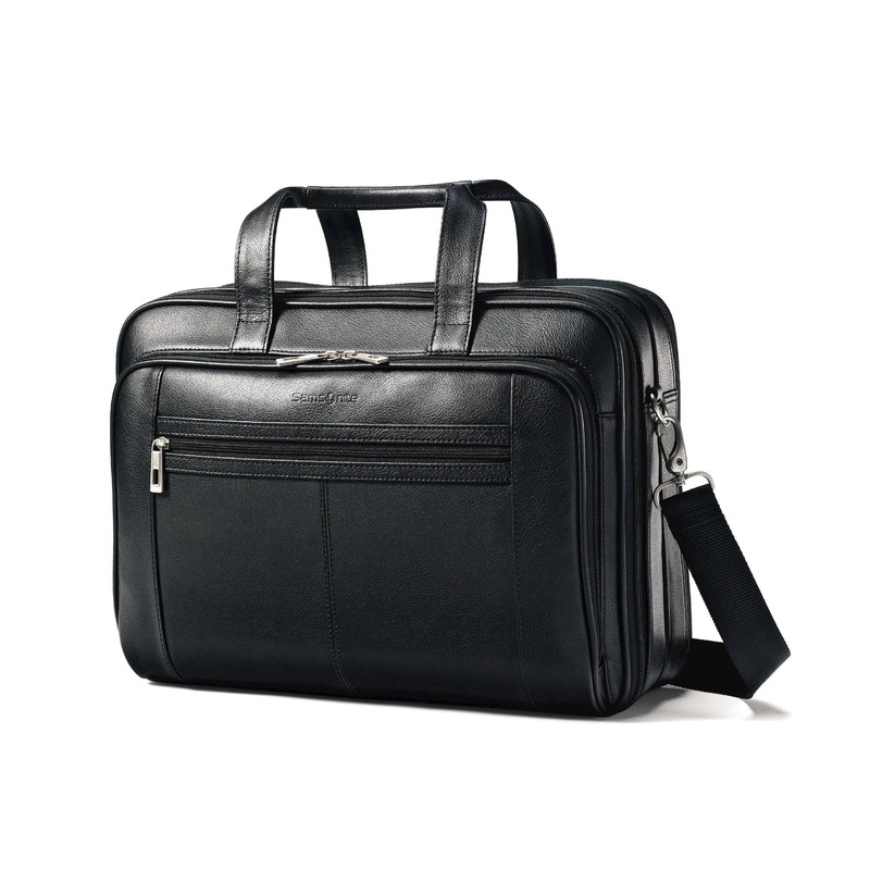 Samsonite Leather Checkpoint Friendly Brief