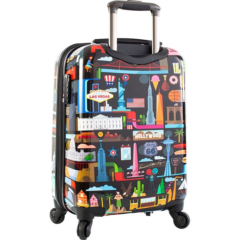 Fernando By Heys Fvt World Map 21In Expandable Spinner