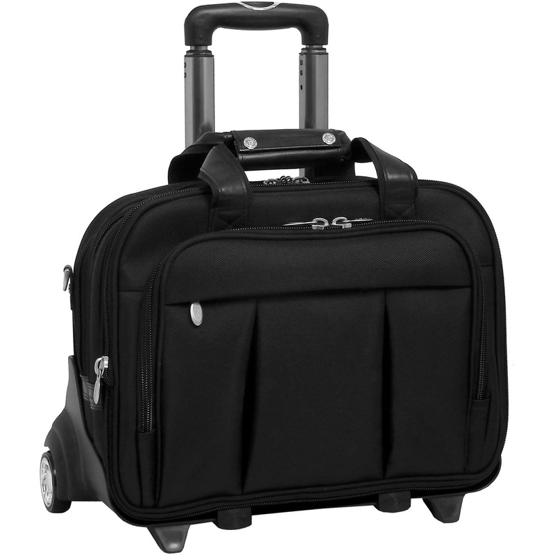 Mcklein R Series Damen Nylon 17In Wheeled Laptop Case