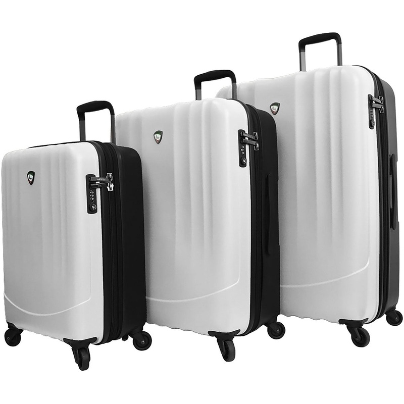 Mia Toro Polipropilene Hardside Spinner 3 Piece Set