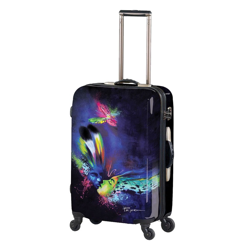 Mia Toro Prado Butterfly Kiss Hardside 29In Spinner