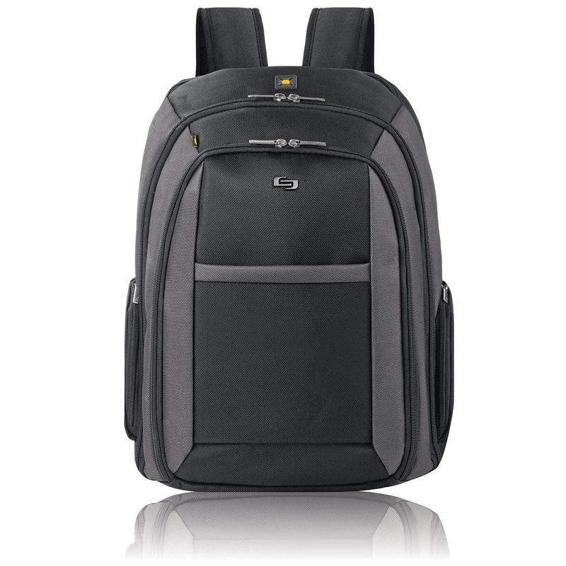 Solo Pro 16" Laptop CheckFast Backpack with Removable Sleeve