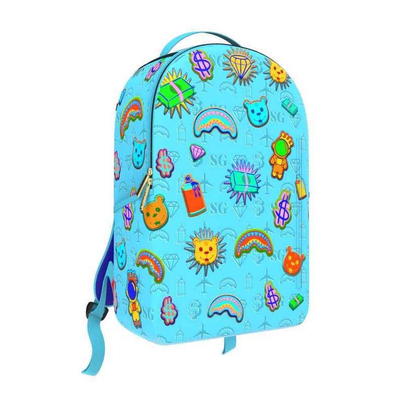 Sprayground Backpack (Blue Lagoon Embossed)