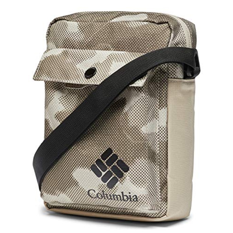 Columbia Zigzag Side Bag, Ancient Fossil Spotted Camo, One Size