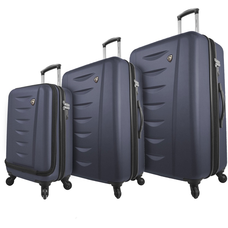 Mia Toro Tasca Moderna Hardside Spinner 3 Piece Set