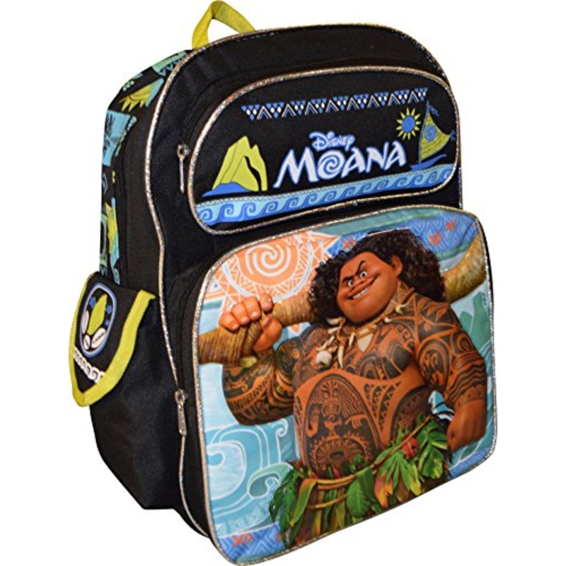 Moana Disney Maui Unisex Deluxe 16" School Bag Backpack