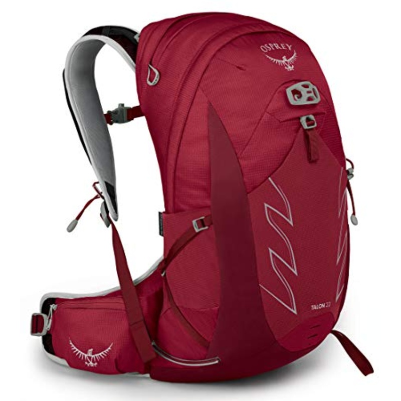 Osprey Men's Talon 22 Hiking Backpack, Cosmic Red, Large/X-Large