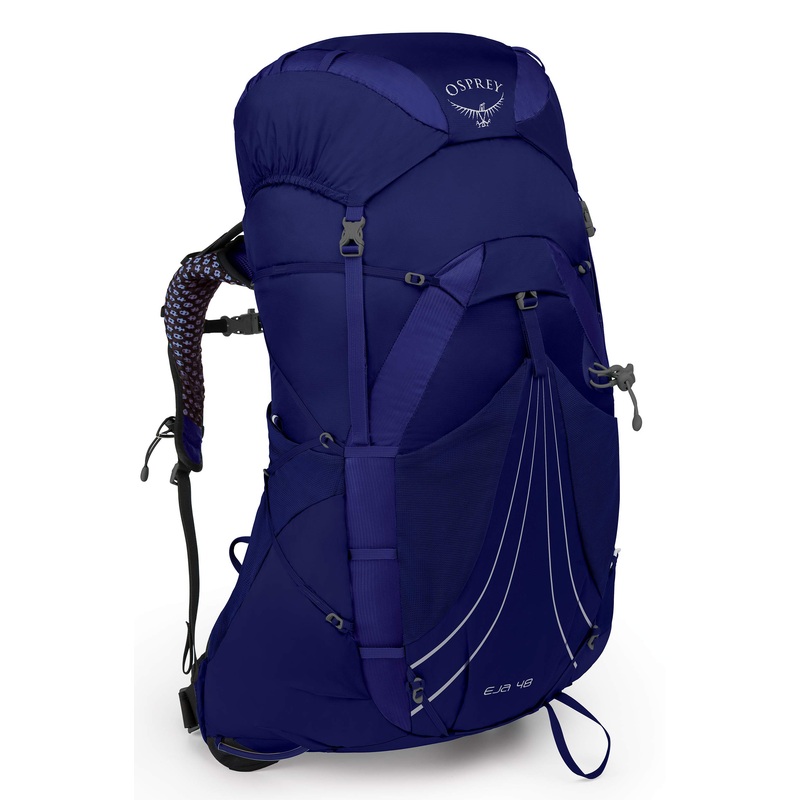 Osprey Packs Eja 48 Women's Backpacking Pack, Equinox Blue, Small