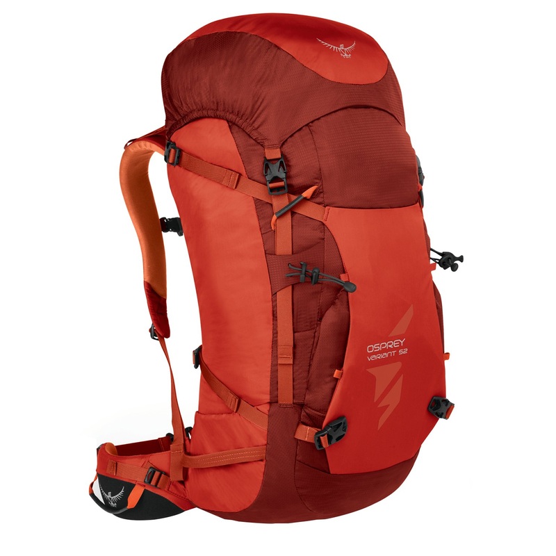 Osprey Variant 52-Liter Backpack, Diablo Red, Large