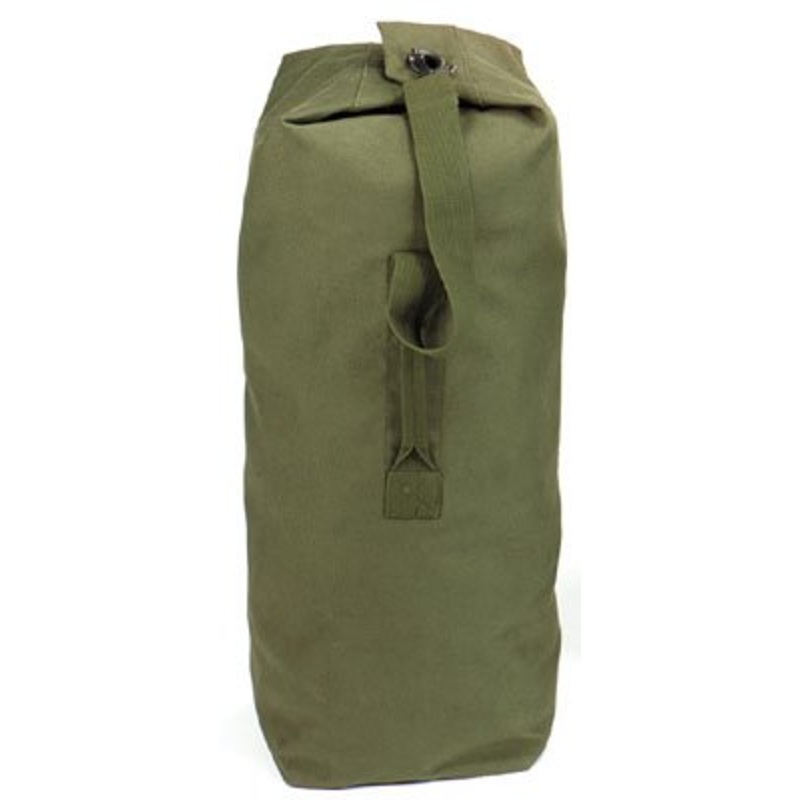 Rothco Top Load Canvas Duffle, 21" x 36", Olive Drab