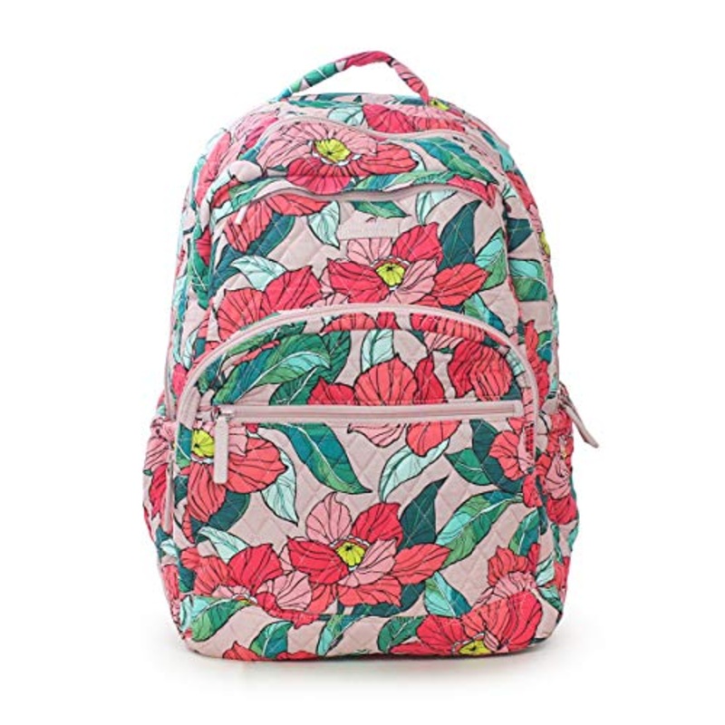 Vera Bradley Vintage Floral Essential Large Backpack