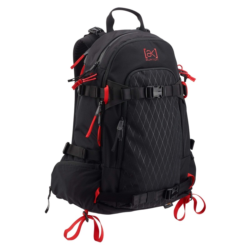 Burton AK TAFT 28L Backpack, Black Cordura