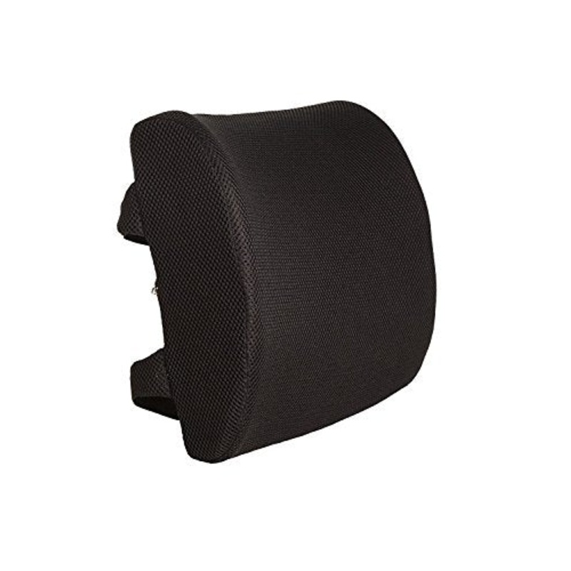 Everlasting Comfort 100% Pure Memory Foam Back Cushion - Orthopedic Design For Back Pain Relief -