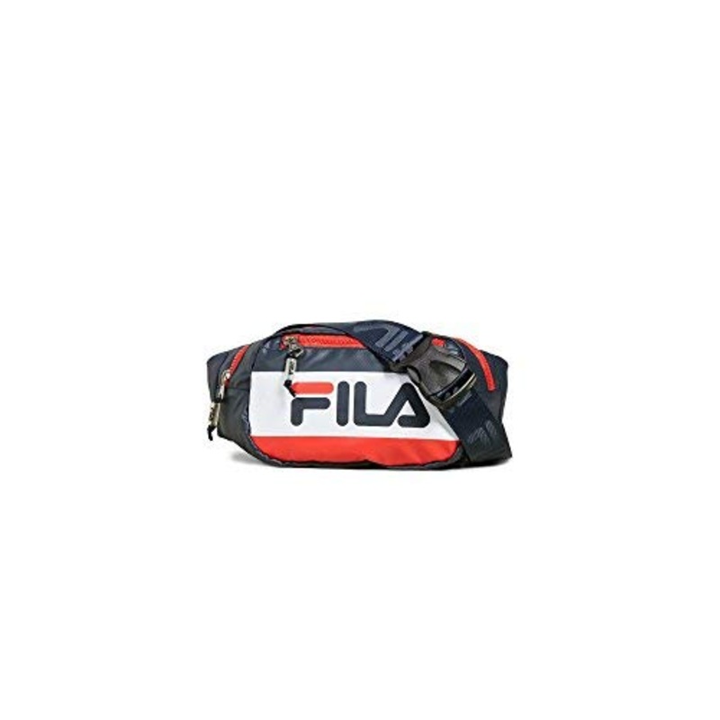 Fila Women's Hunts Belt Bag, Peacoat/Chinese Red/White, One Size