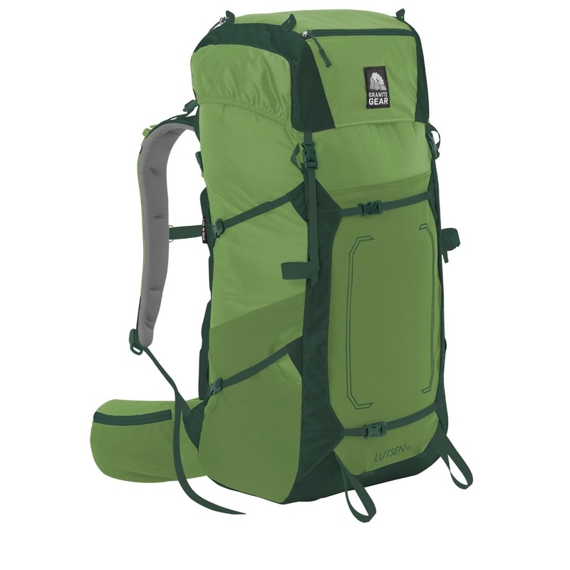 Granite Gear Lutsen 55 Backpack, Large/X-Large, Moss/Boreal/Chromium