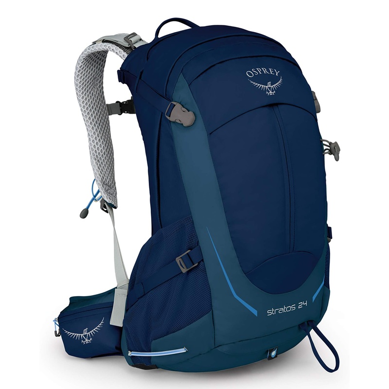 Osprey Packs Stratos 24 Hiking Backpack, Eclipse Blue, o/s, One Size