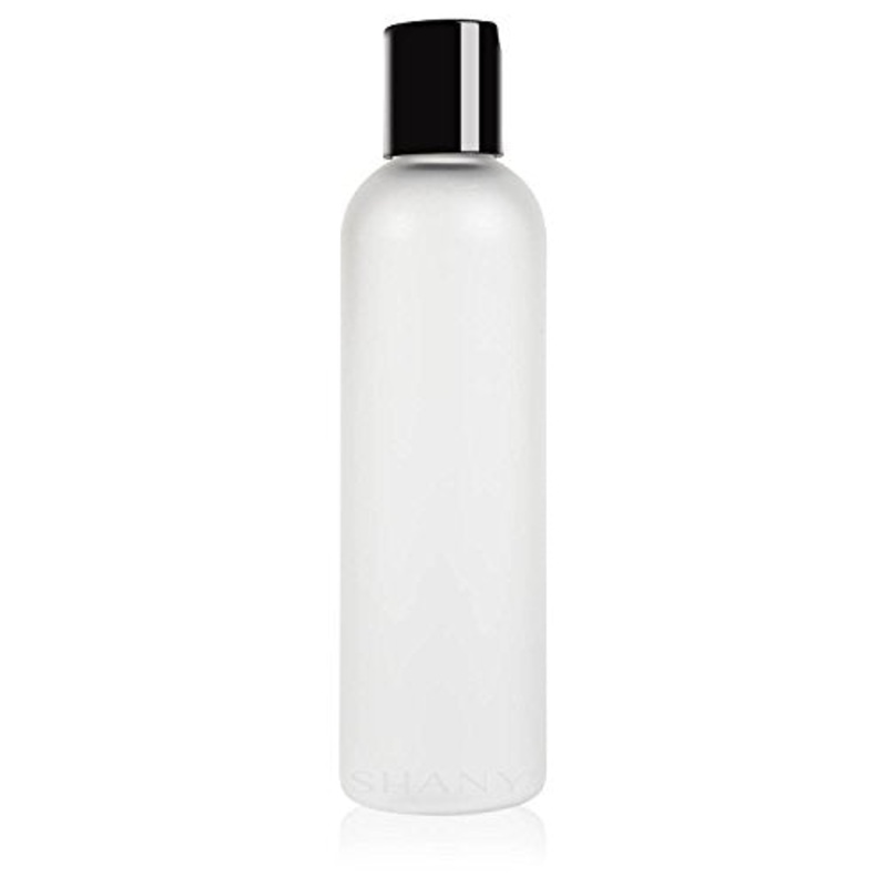 SHANY Frosted Plastic PET Cosmo Bullet Squeeze Bottle/Flip Cap Lid - Portable Liquid Container in Travel Size Bottle - BPA-Free - 4oz