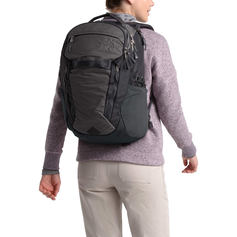 The North Face Surge, TNF Dark Grey Heather/Asphalt Grey, OS