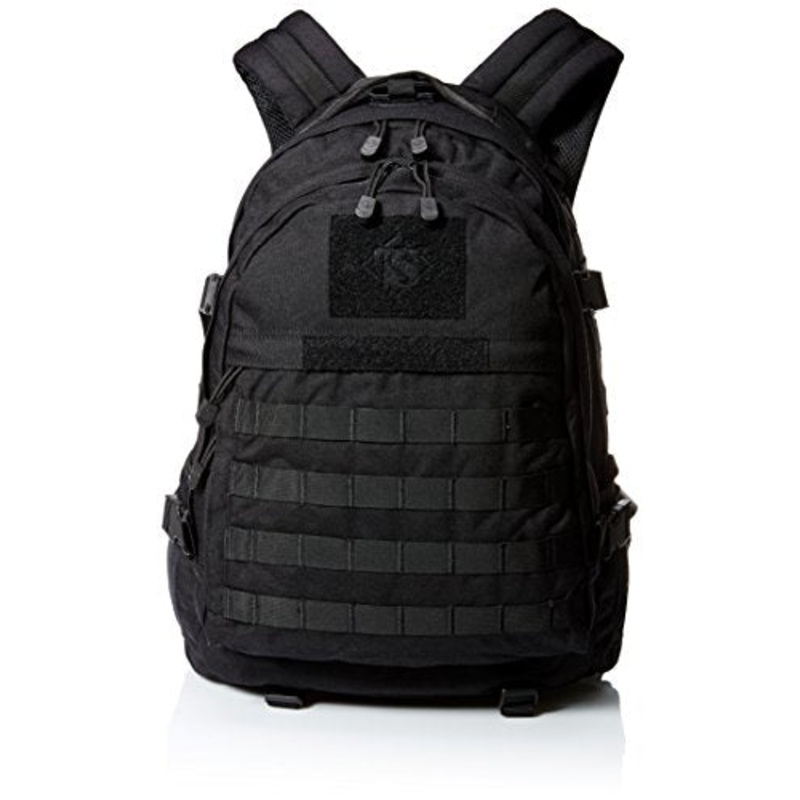 TRU-SPEC Backpack, blk Elite 3-day, Black, One Size