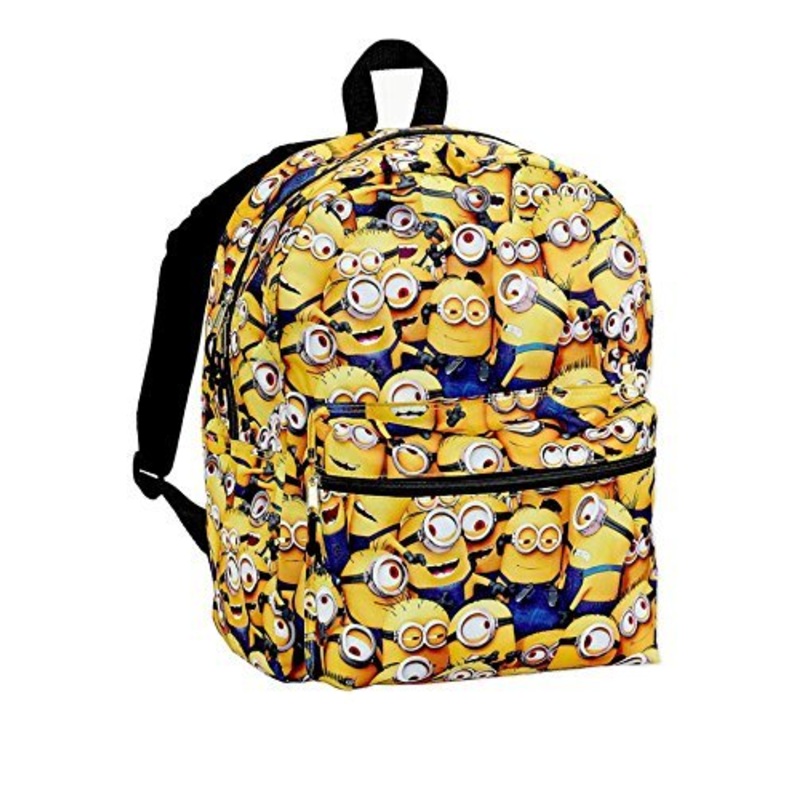 Despicable Me All Over Print Minions Characters Standard Size School Backpack - Kids