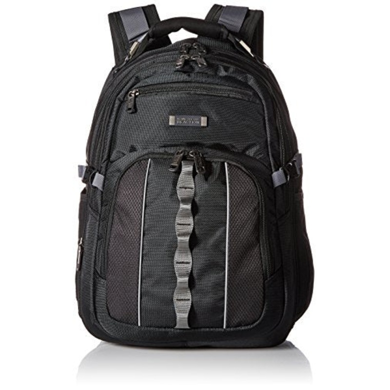 Kenneth Cole Reaction Expandable Double Gusset 17.3 , Black