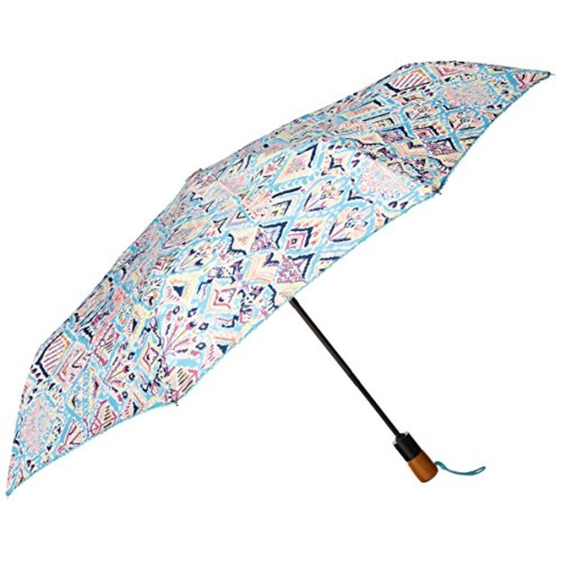 Sakroots Women's Artist Circle Boxed Umbrella, Turq Brave Beauti