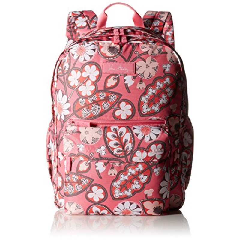 Vera Bradley Women'S Lighten Up Grande Backpack Blush Pink Backpack