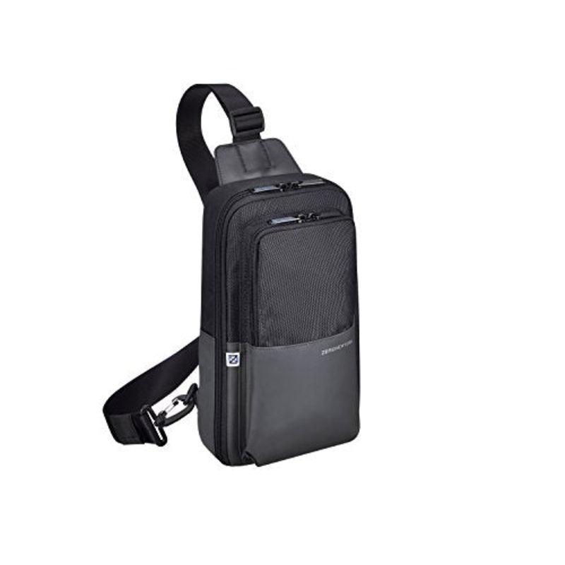 Zero Halliburton Gramercy Bag Sling Backpack, Black, One Size