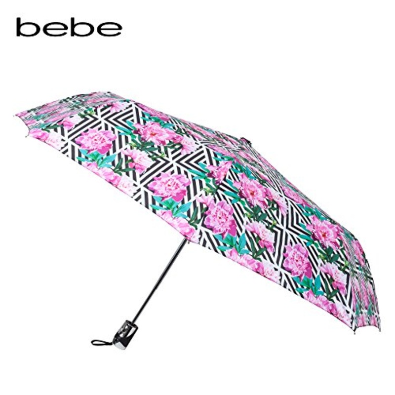 Bebe One Touch Auto Open Umbrella, Rose Geometric