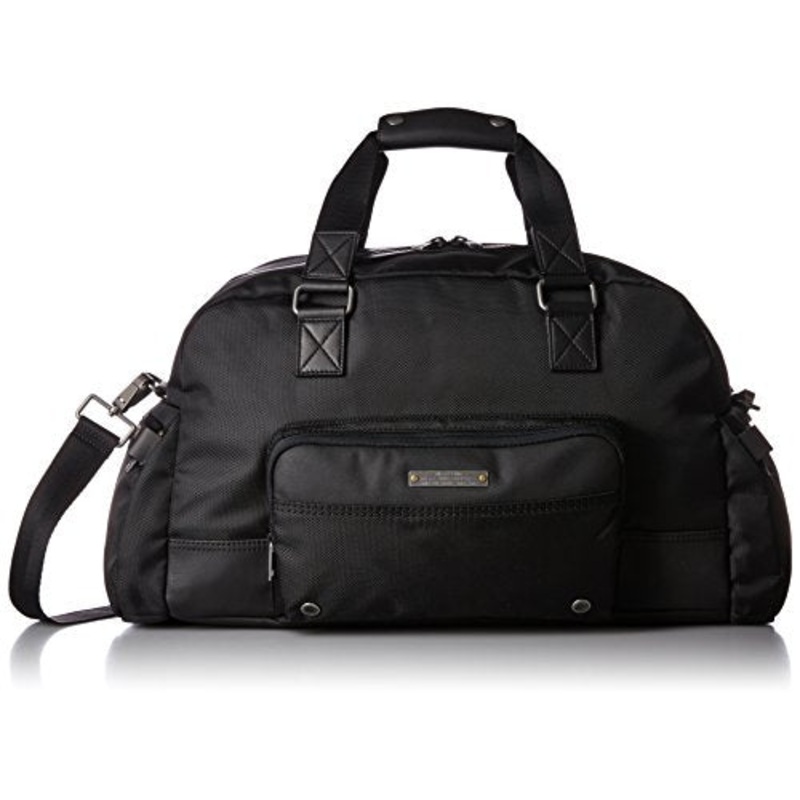 Diesel Men'S Superrgear Mat Gear Duffle, Black/Black