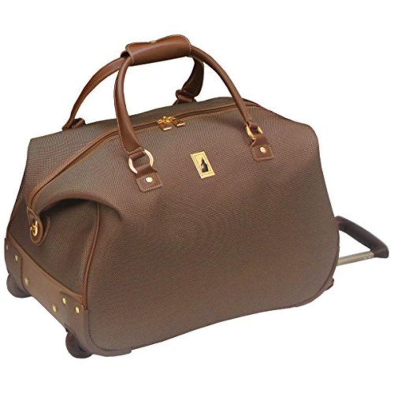 London Fog Kensington 20 Inch Wheeled Club Bag, Bronze, One Size