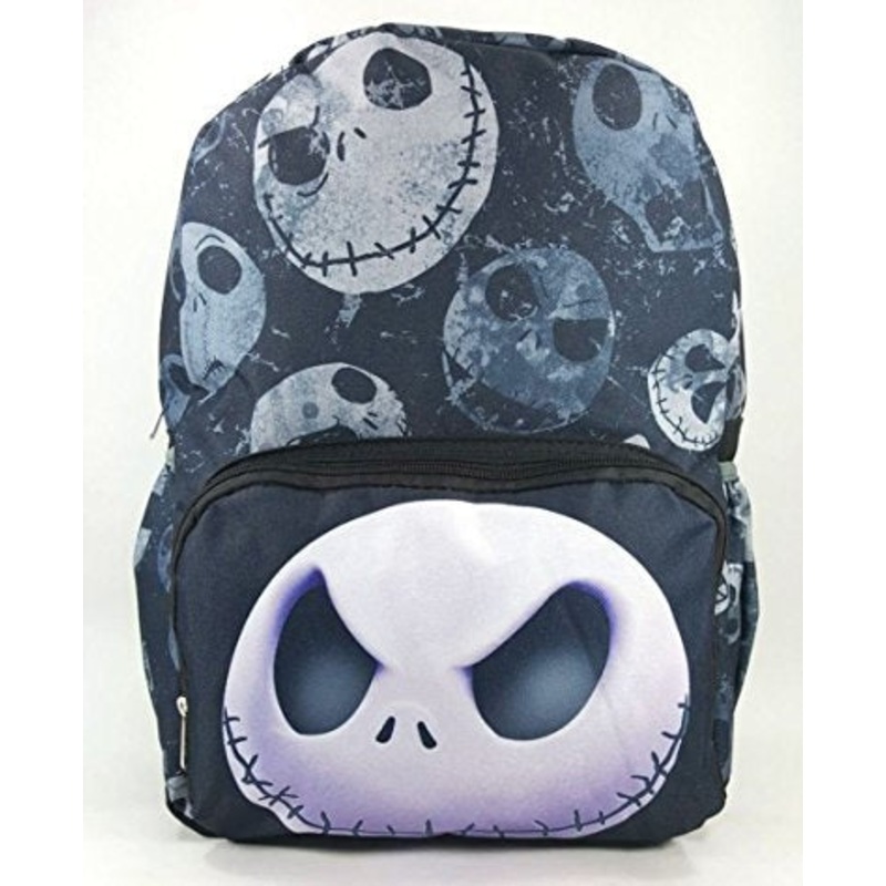 NIGHTMARE BEFORE CHRISTMAS LARGE 16" BACKPACK - BIG FACE - 12464