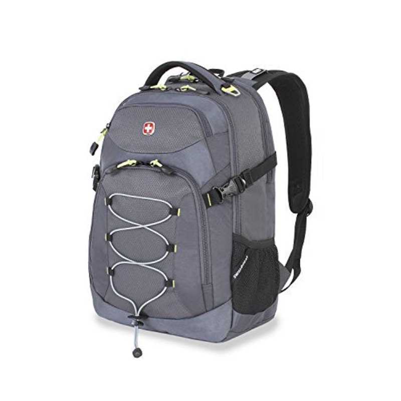 Swiss Gear Sa5960 Gray Laptop Backpack - Fits Most 15 Inch Laptops And Tablets